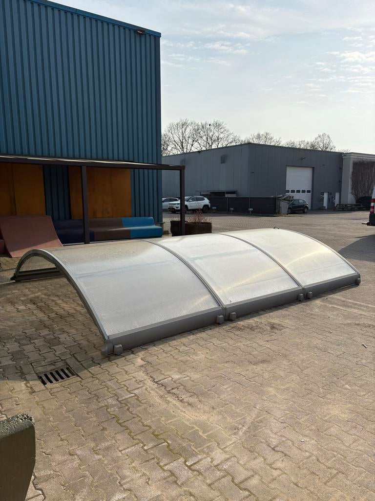 Zwembad dek of overkapping, Tuin en Terras, Zwembad-toebehoren, Ophalen, Gebruikt, Afdekzeil