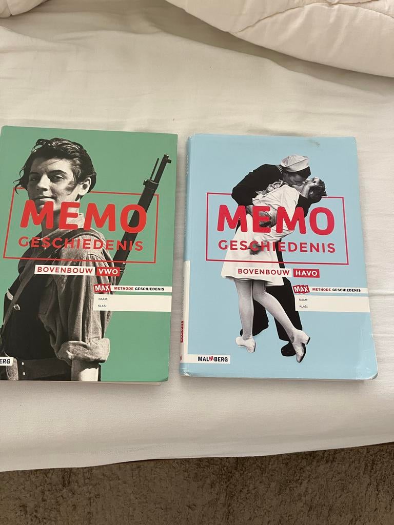 Memo Geschiedenis Bovenbouw VWO en Havo, Boeken, Ophalen, Gelezen, VWO, Geschiedenis