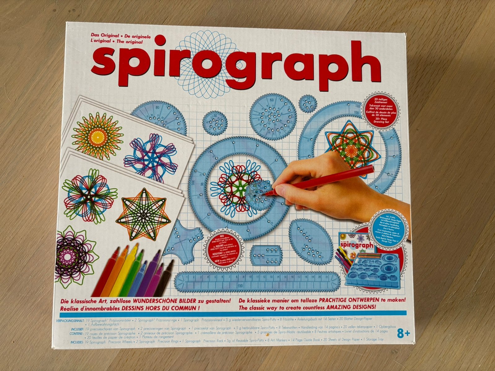 Originele Spirograph tekenset compleet met doos, Ophalen of Verzenden, Zo goed als nieuw