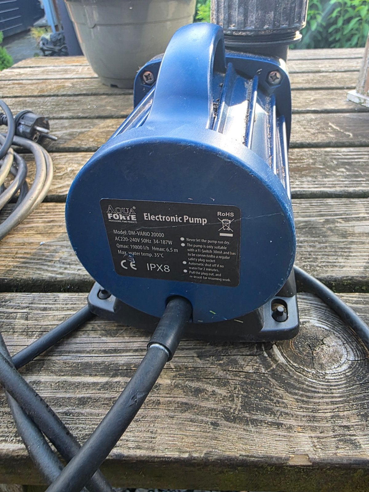 Aquaforte dm vario 20.000, Ophalen of Verzenden, Gebruikt, Vijverfilter