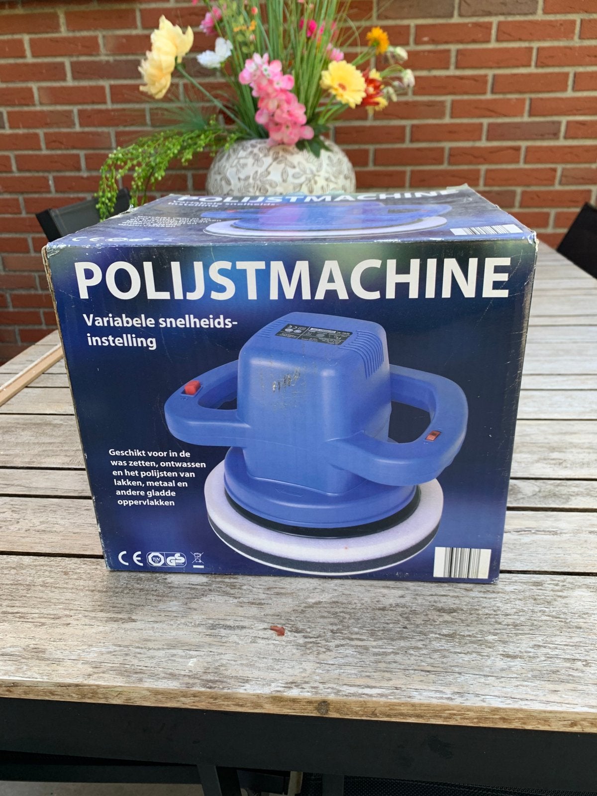 Polijstmachine, Ophalen