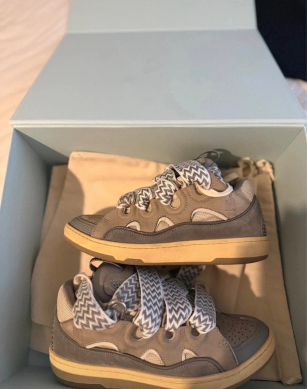 Lanvin schoenen, Nieuw, Ophalen of Verzenden, Sneakers of Gympen, Grijs
