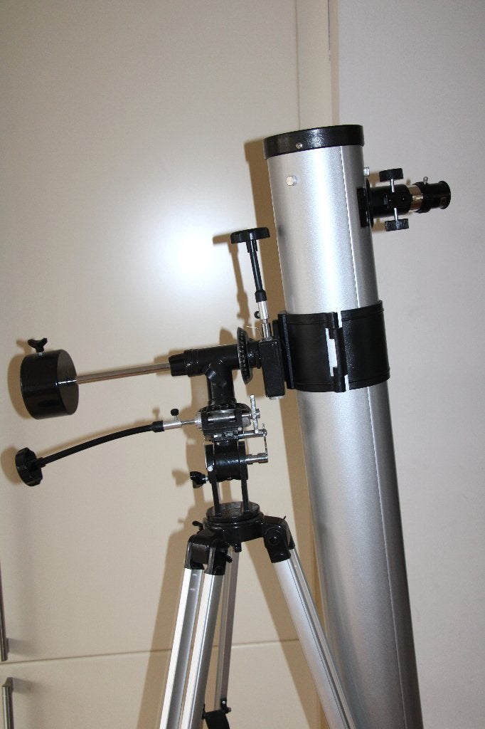 Seben 900-76 Sterrenkijker met extra lenzen, Ophalen, 80 tot 200 mm, Met statief, Spiegeltelescoop (reflector)