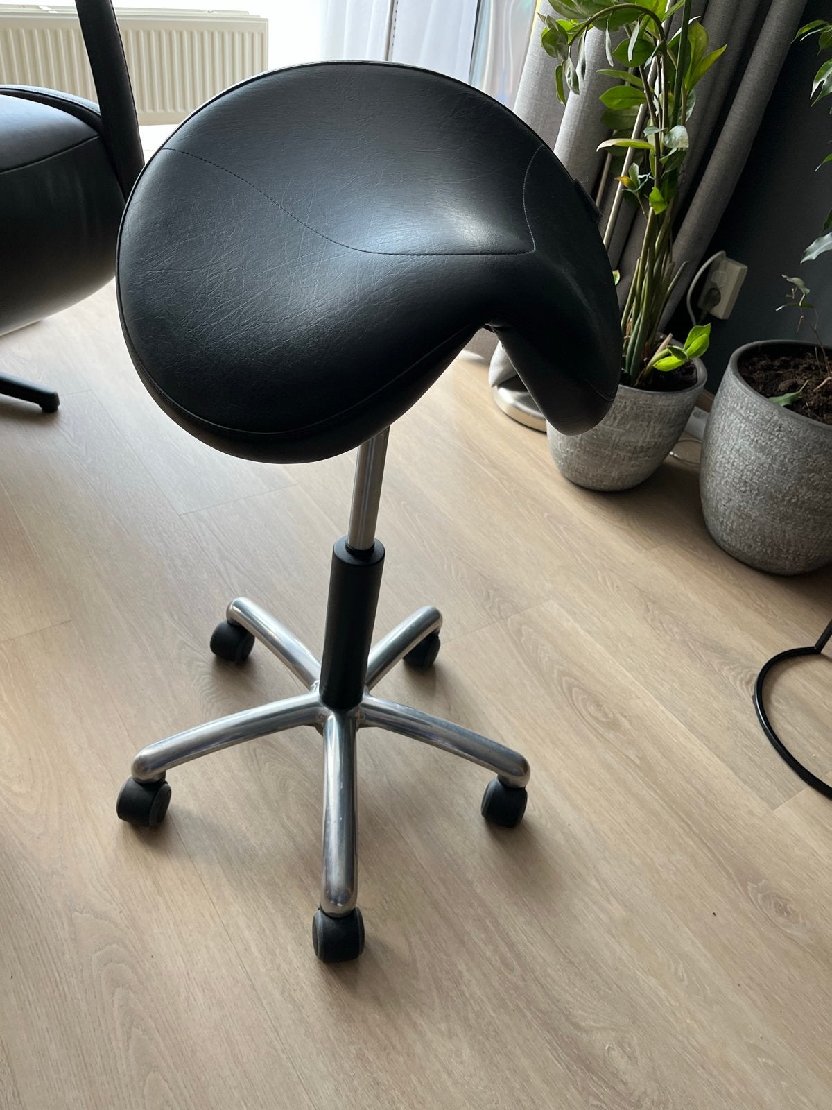 Score Zadelkruk - Ergonomisch en Zo Goed als Nieuw, Kunststof, Zwart, Ophalen of Verzenden, Zo goed als nieuw