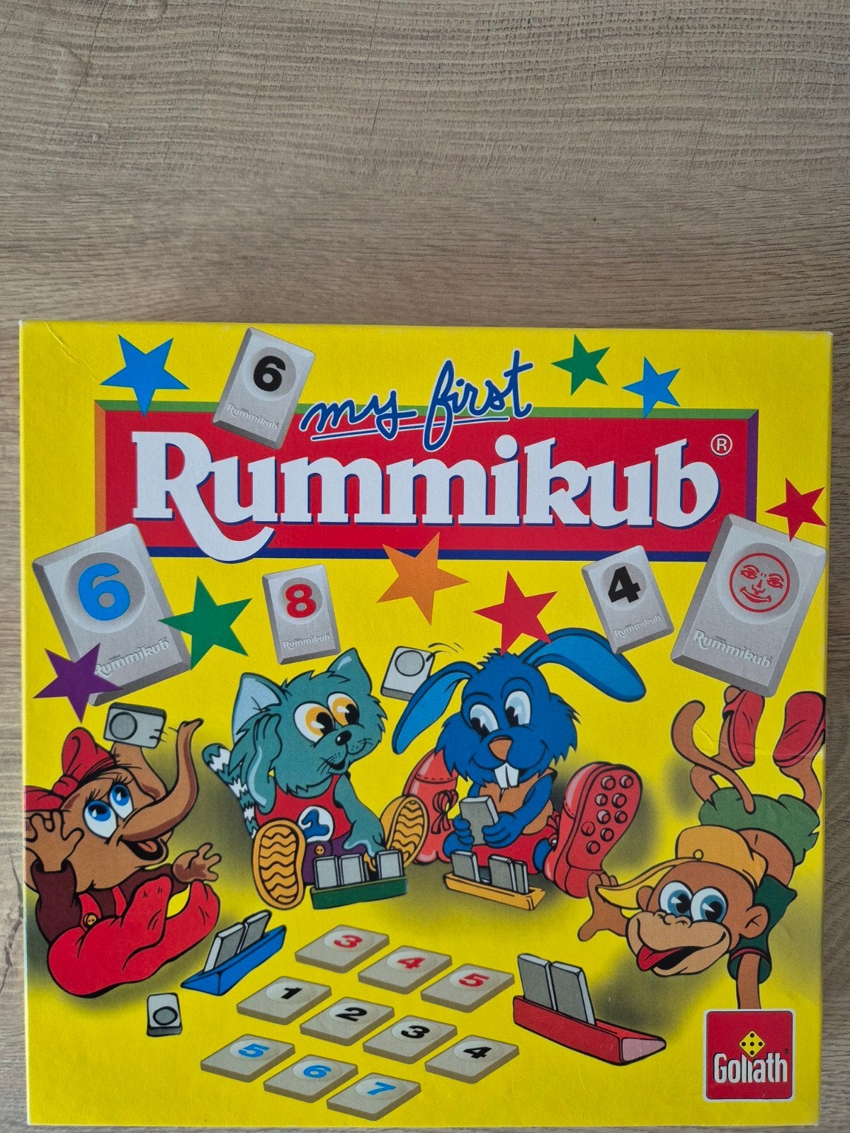 My First Rummikub - Educatief Cijferspel voor Kinderen, Drie of vier spelers, Ophalen, Gebruikt, Goliath