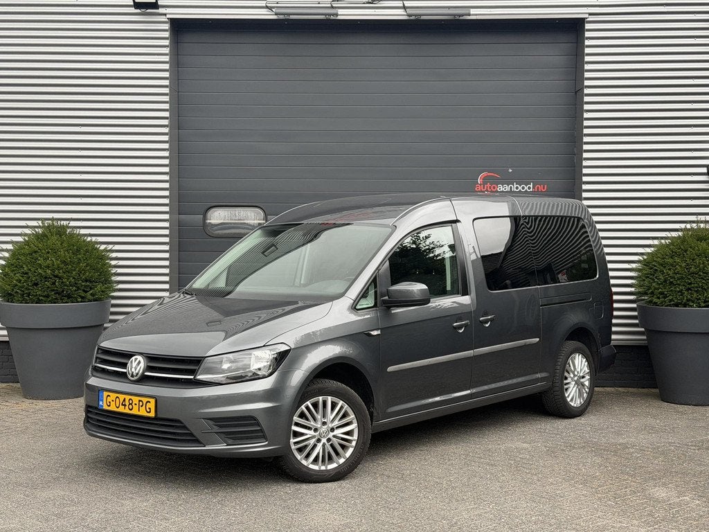 Volkswagen Caddy Maxi 2.0 TDI Trendline 5p Rolstoel Vervoer, Auto's, Volkswagen, Stof, Gebruikt, 4 cilinders, Bedrijf