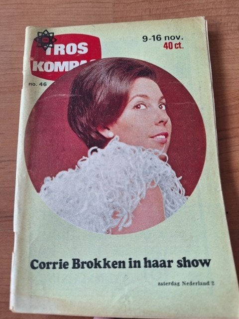 Trons Kompas 1968 Anneke Gronloh Johan Cruijff Ida Bons, Ophalen of Verzenden, Gelezen, Muziek, Film of Tv