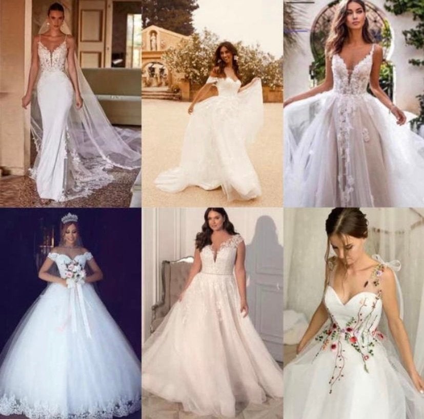 nieuwe! trouwjurken max €899! 34 36 38 40 42 44 46 48, Kleding | Dames, Trouwkleding en Trouwaccessoires, Ophalen, Nieuw, Wit