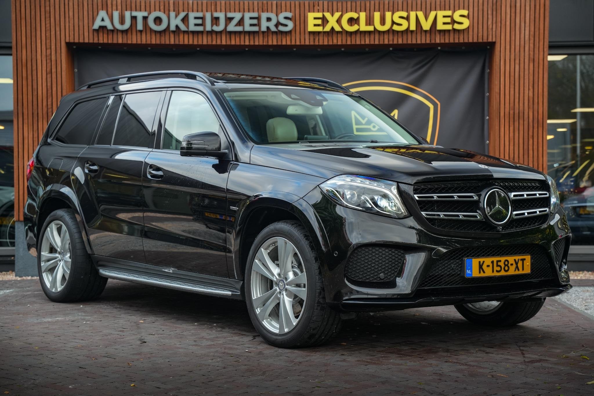 Mercedes-Benz GLS 400 4MATIC Panoramadak Adapt. Cruise Desig, Auto's, Gebruikt, Euro 6, 156 €/maand, Bedrijf