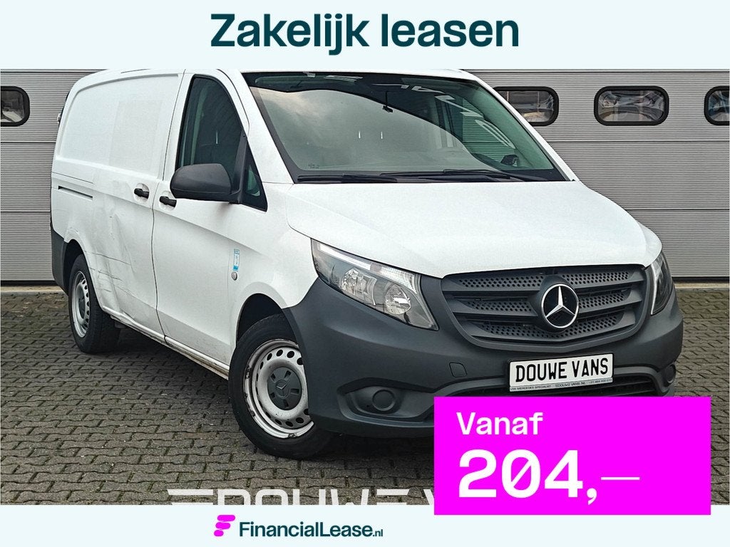Mercedes-Benz Vito 111 L2 Airco Koelwagen Airco Carrier Euro, Voorwielaandrijving, Gebruikt, 4 cilinders, Wit