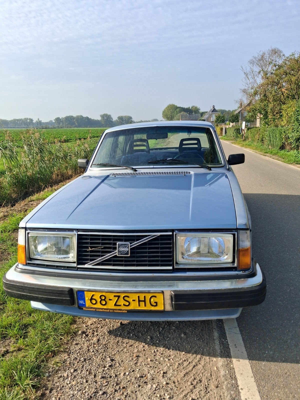 Volvo 244 2.1 GL 1980 Blauw, 4 cilinders, Blauw, 610 kg, Particulier