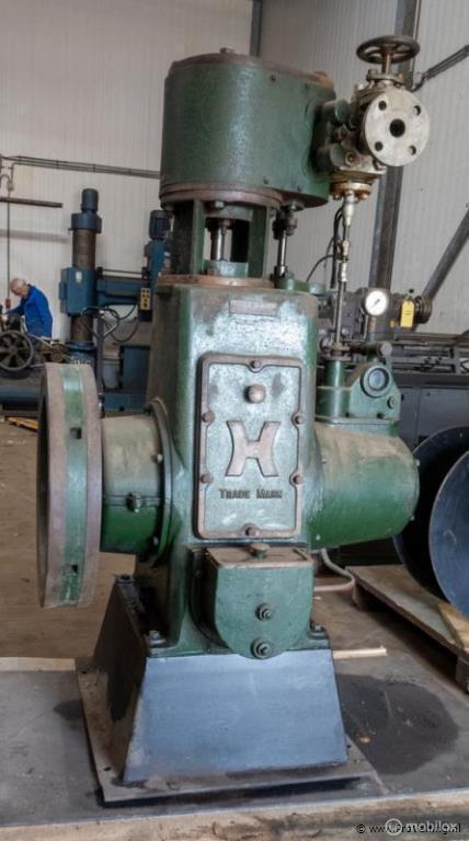 Online Veiling: Stationaire Hindley stoommotor, Gebruikt
