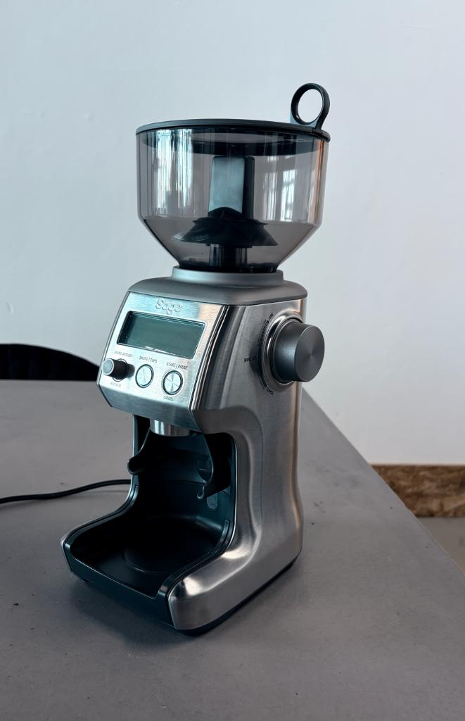 Sage The Smart Grinder Pro - Zilver (zo goed als nieuw), Ophalen, Zo goed als nieuw, Sage, Koffiebonen
