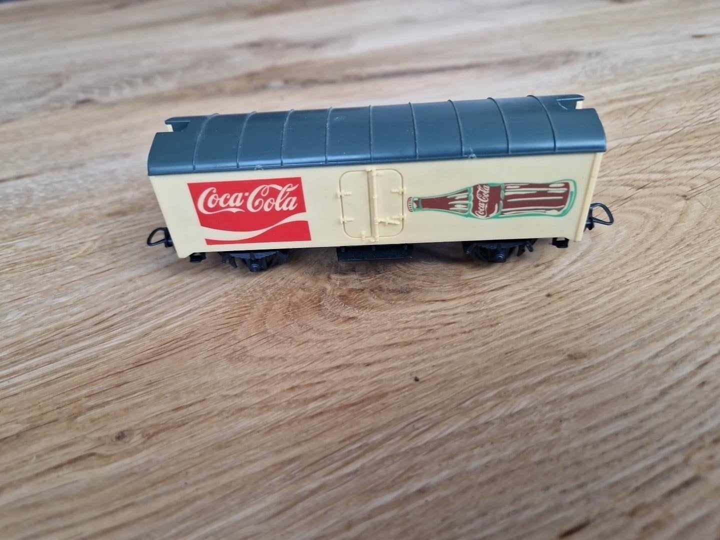 Coca-Cola Wagon - Modelspoorbaan, Hobby en Vrije tijd, Modeltreinen | Overige schalen, Overige merken, Gebruikt, Gelijkstroom of Wisselstroom