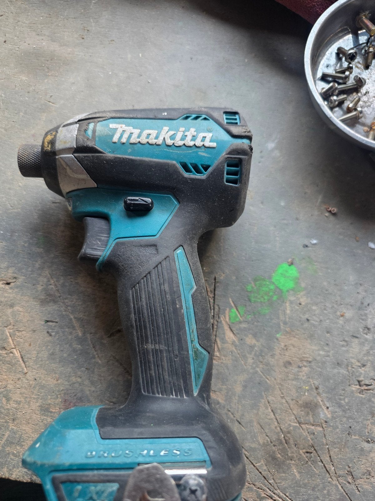 Makita DTD153 18V Accu Slagschroefmachine - Gebruikt, Doe-het-zelf en Verbouw, Variabele snelheid, Overige typen, Ophalen of Verzenden