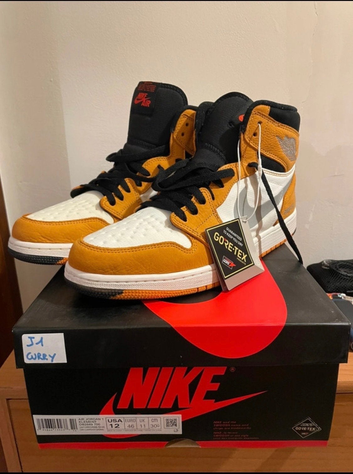 Nike Air Jordan 1 Elements Gore-Tex - Maat 46 - Nieuw, Kleding | Heren, Ophalen of Verzenden, Nieuw, Sneakers of Gympen