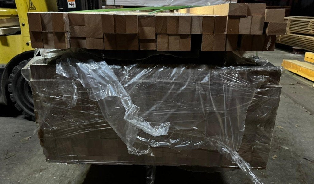 Hardhout meranti geschaafd 45x68, Ophalen, Nieuw, Hardhout, 250 cm of meer