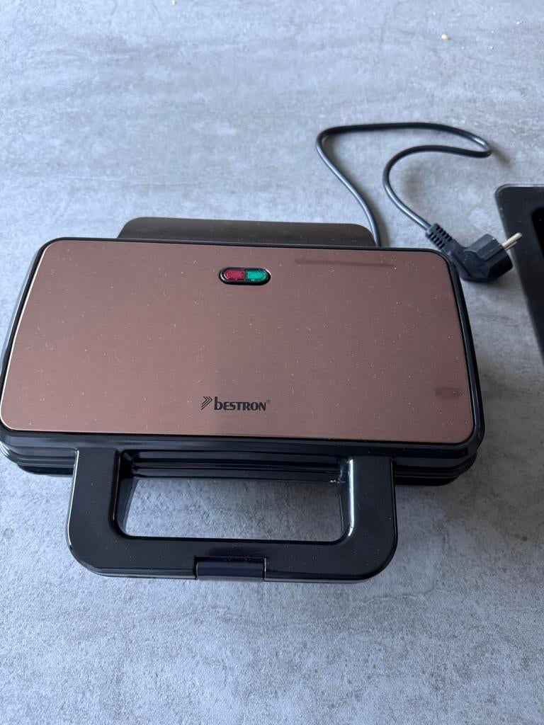 Bestron tosti-ijzer, Witgoed en Apparatuur, Contactgrills, Nieuw, Ophalen of Verzenden
