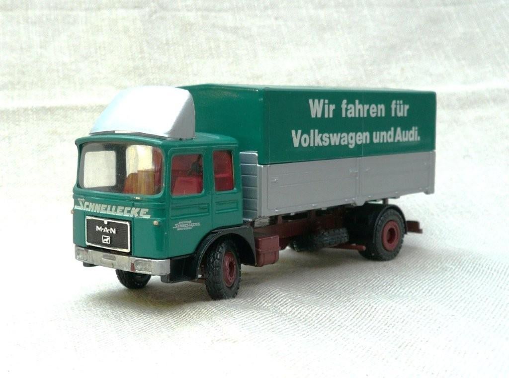 Conrad MAN F8 unterflor Schnelleke Volkswagen Audi, Ophalen of Verzenden, Zo goed als nieuw, Bus of Vrachtwagen, Conrad