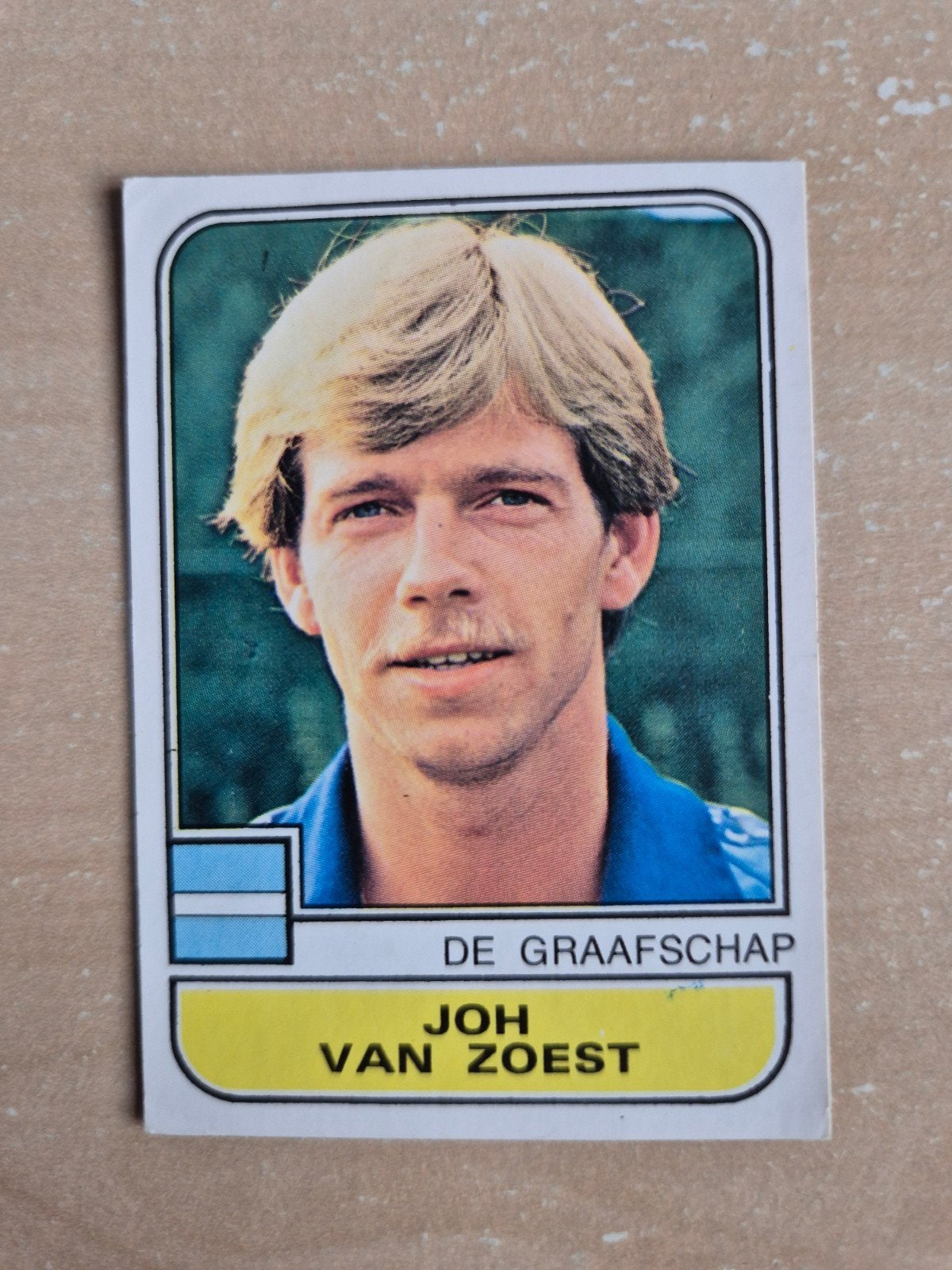 Panini Voetbal 82 Joh van Zoest De Graafschap, Verzamelen, Ophalen of Verzenden, Zo goed als nieuw, Ajax, Poster, Plaatje of Sticker