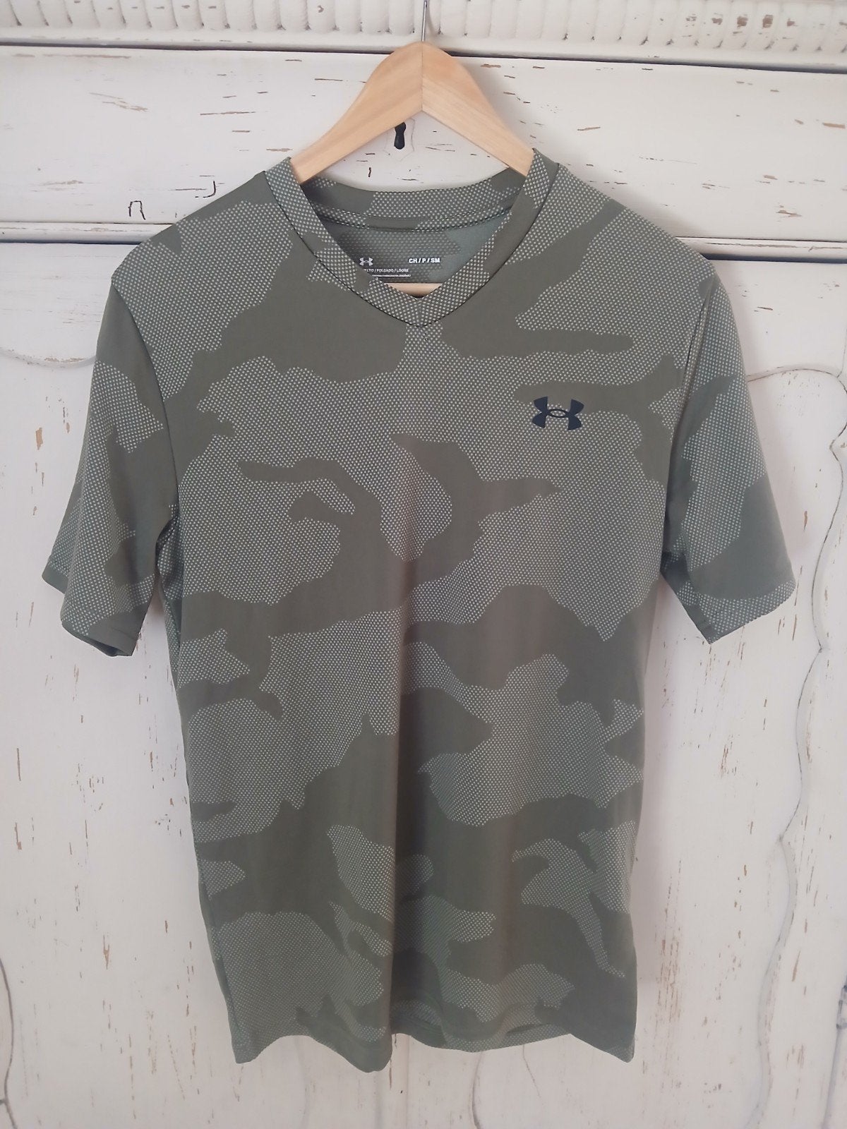 Under Armour Shirt Maat S, Kleding | Heren, Under Armour, Ophalen of Verzenden, Zo goed als nieuw, Groen