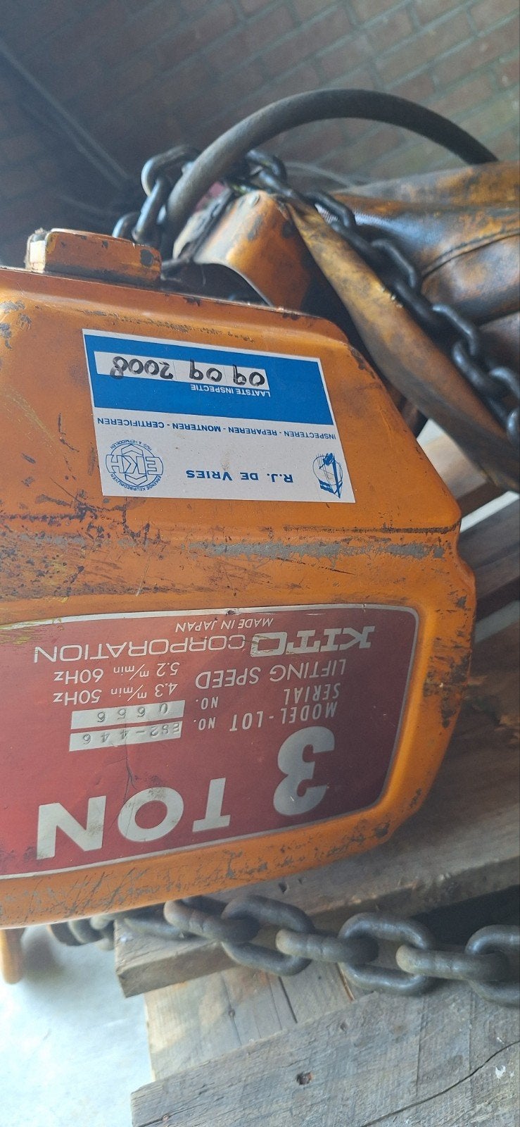3 Ton Takel met Afstandsbediening - Degelijk en Robuust, Ophalen