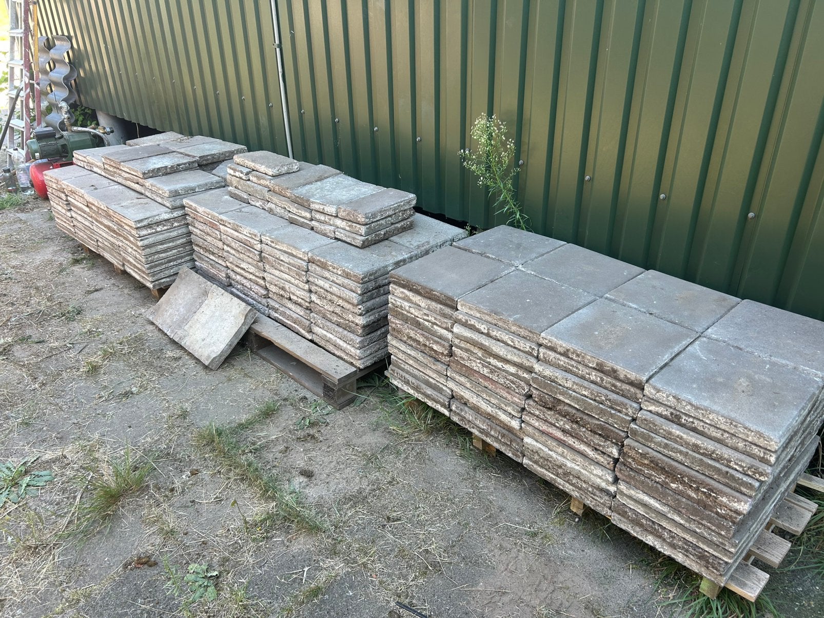 Mooie 30x30 cm tegels gratis ophalen, Tuin en Terras, Ophalen, Gebruikt, 10 m² of meer, Beton