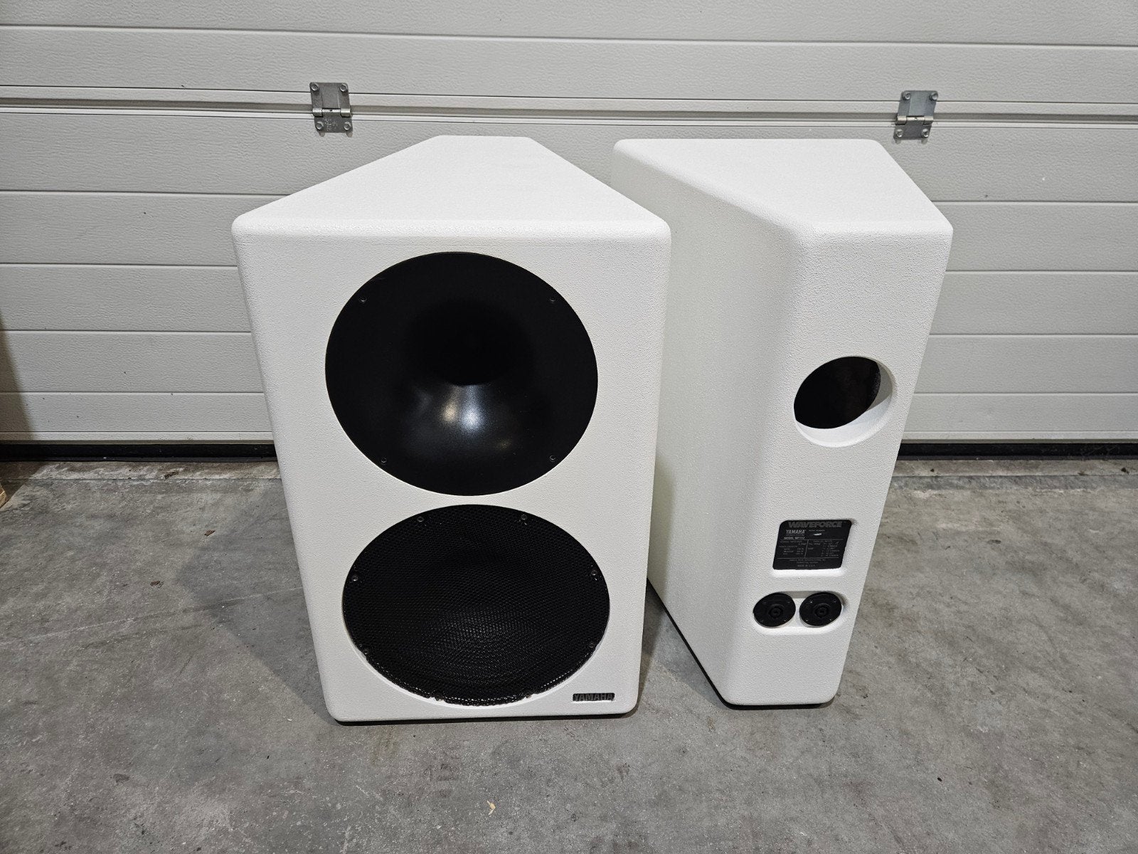 Yamaha Waveforce WF112 speakers, Ophalen, Refurbished, 150 watt of meer, Overige merken