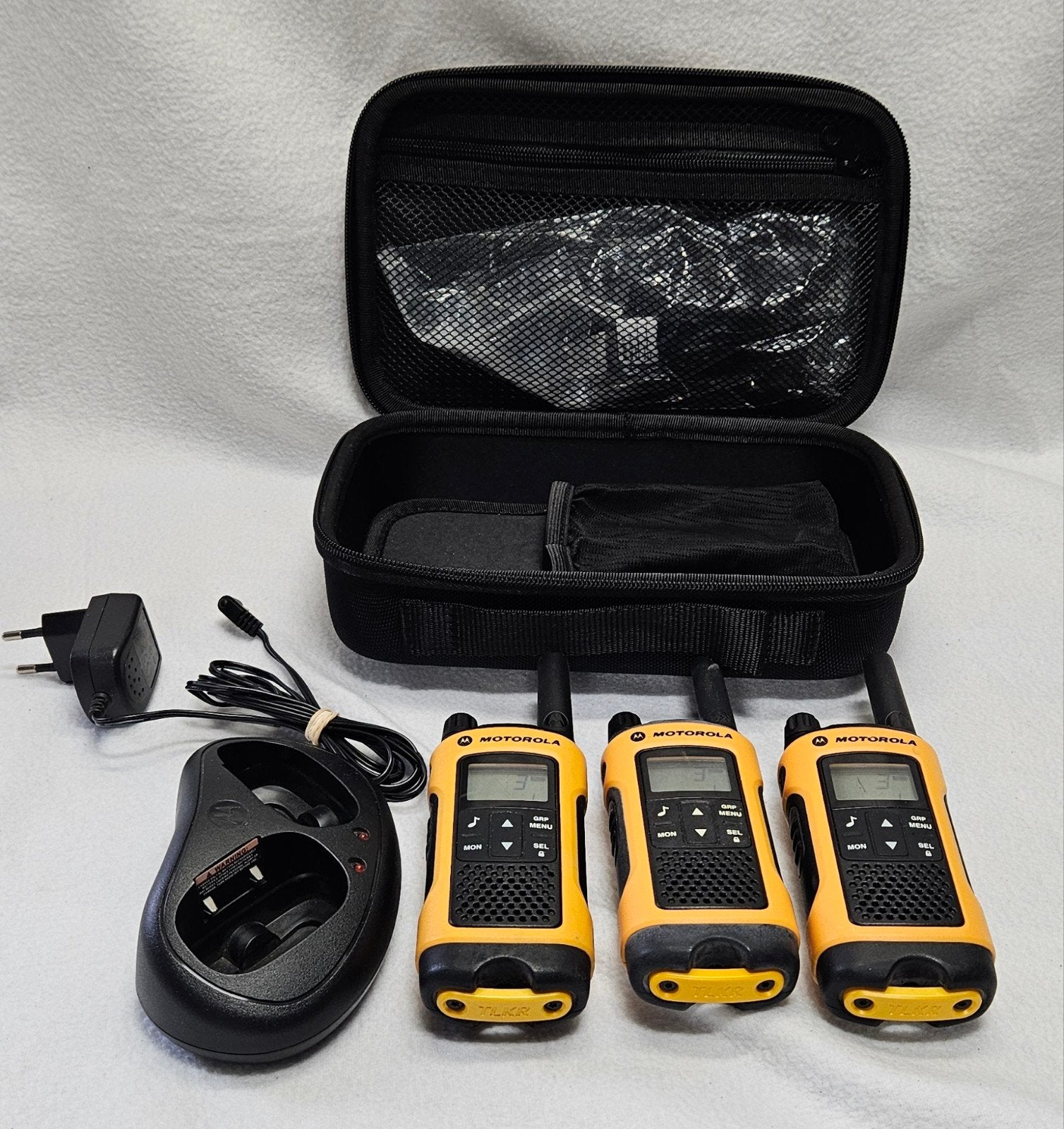 Motorola TLKR T80 Extreme set van 3 stuks, Ophalen of Verzenden, Gebruikt, 5 tot 15 km, Portofoon of Walkie-talkie