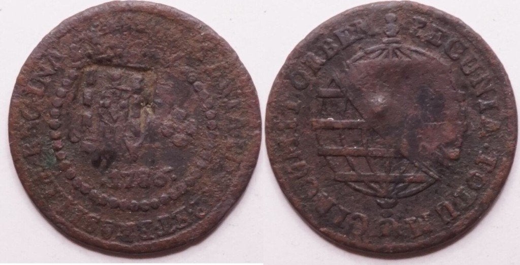 10 Reis 1809, Brazilie, prinsregent Joao, Ophalen of Verzenden, Zuid-Amerika, Losse munt