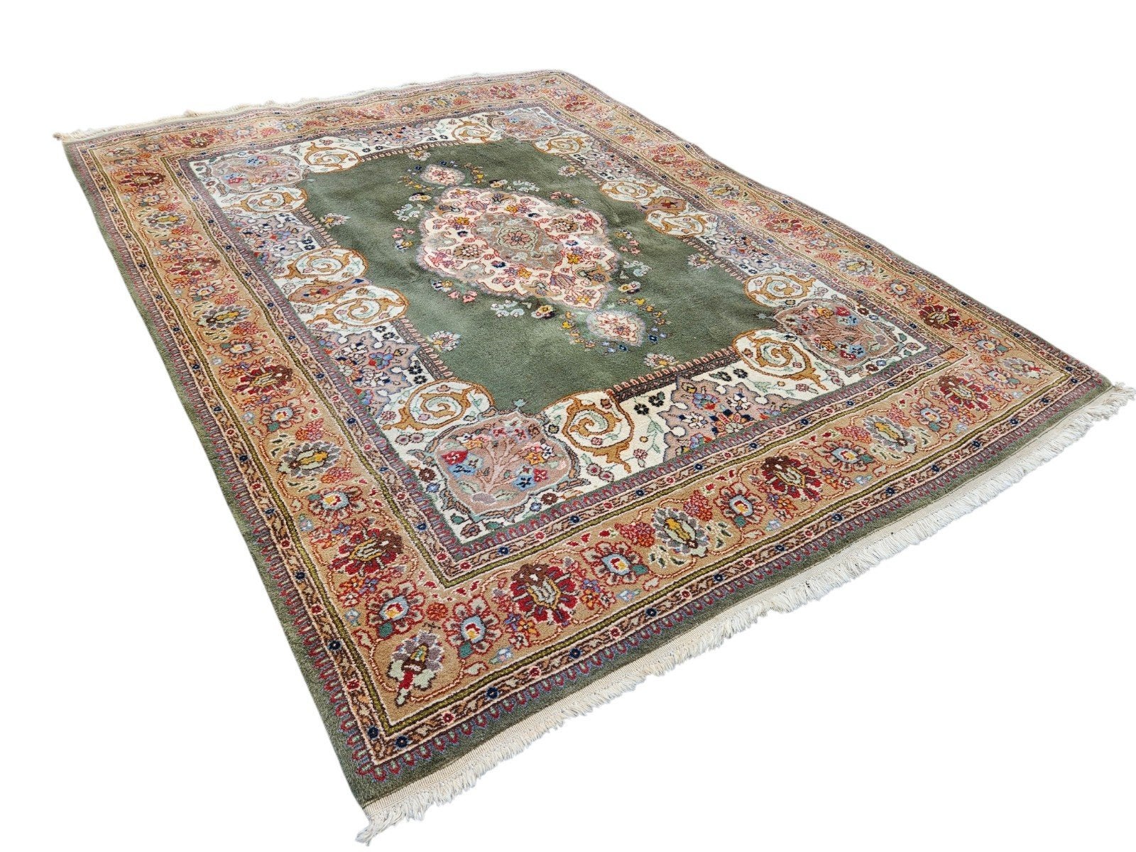 Prachtig handgeknoopt Perzisch tapijt 200 x 355 cm, Huis en Inrichting, Stoffering | Tapijten en Kleden, Ophalen of Verzenden