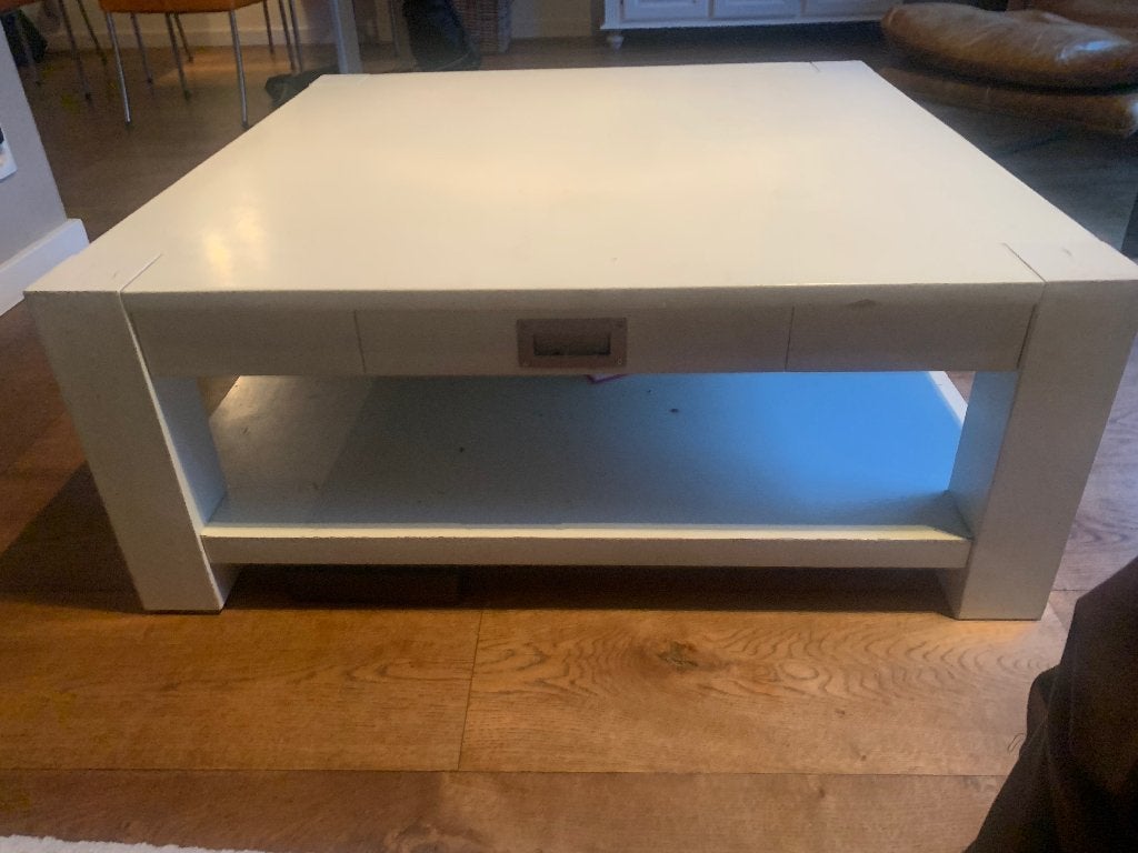 Salontafel, Ophalen, Gebruikt, 50 tot 100 cm, Vierkant