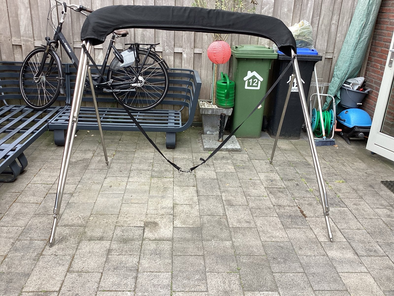 RVS Biminitop Sunmaster - Zo goed als nieuw, Watersport en Boten, Accessoires en Onderhoud, Ophalen, Zo goed als nieuw, Overige typen