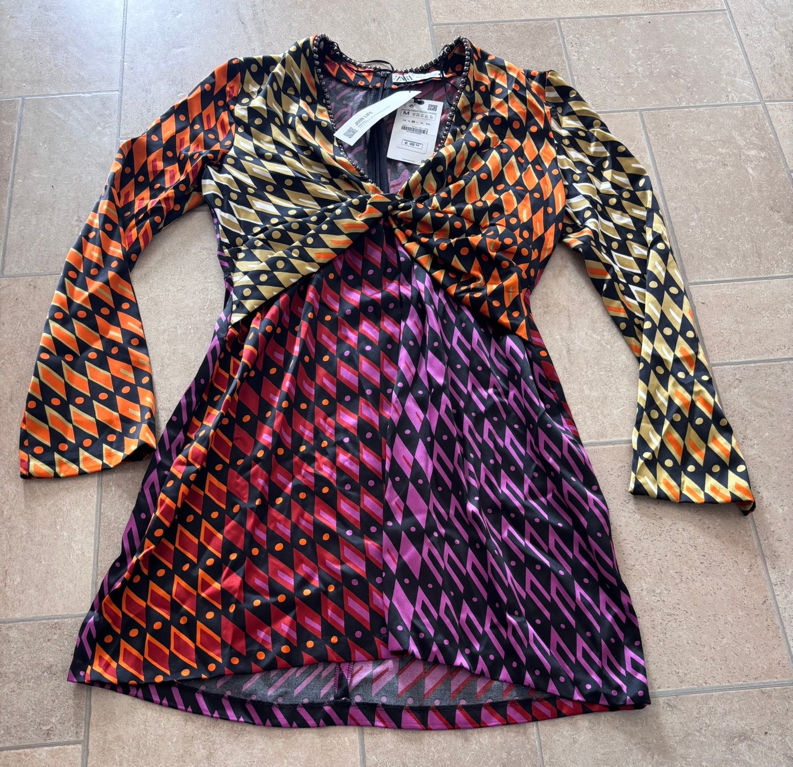 Zara jurk nieuw maat m, Maat 38/40 (M), Overige kleuren, Nieuw, Ophalen of Verzenden