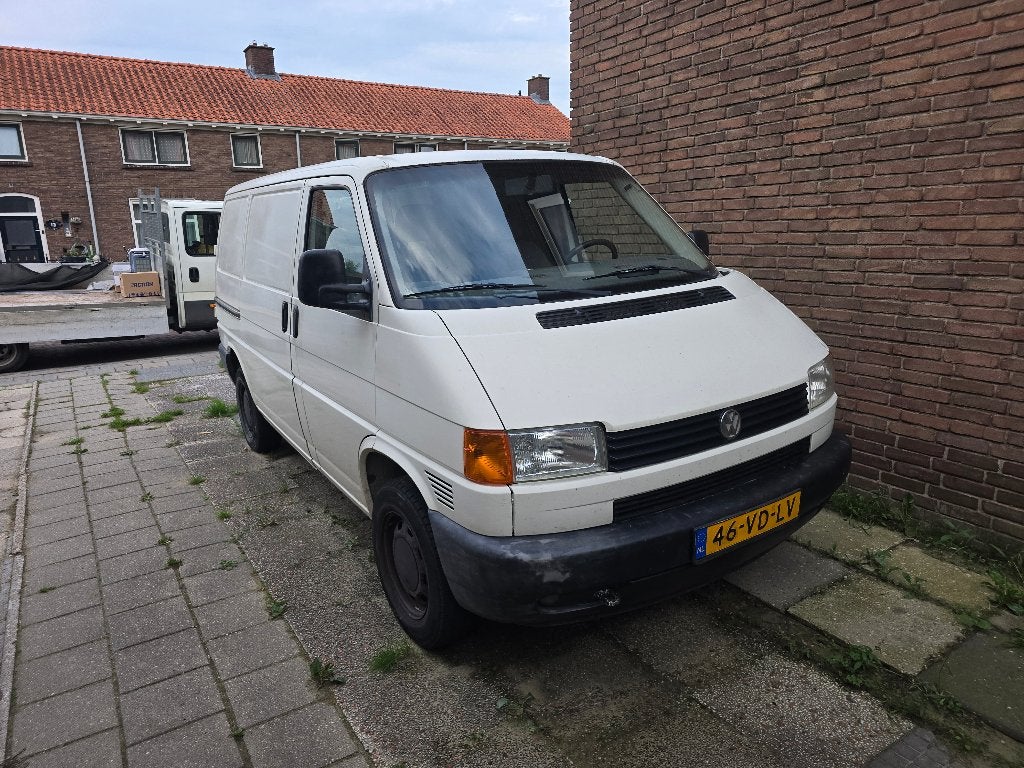 Volkswagen Transporter Bestel 2.5 TDI 1.0 65KW 1998, Stof, Volkswagen, Wit, Origineel Nederlands