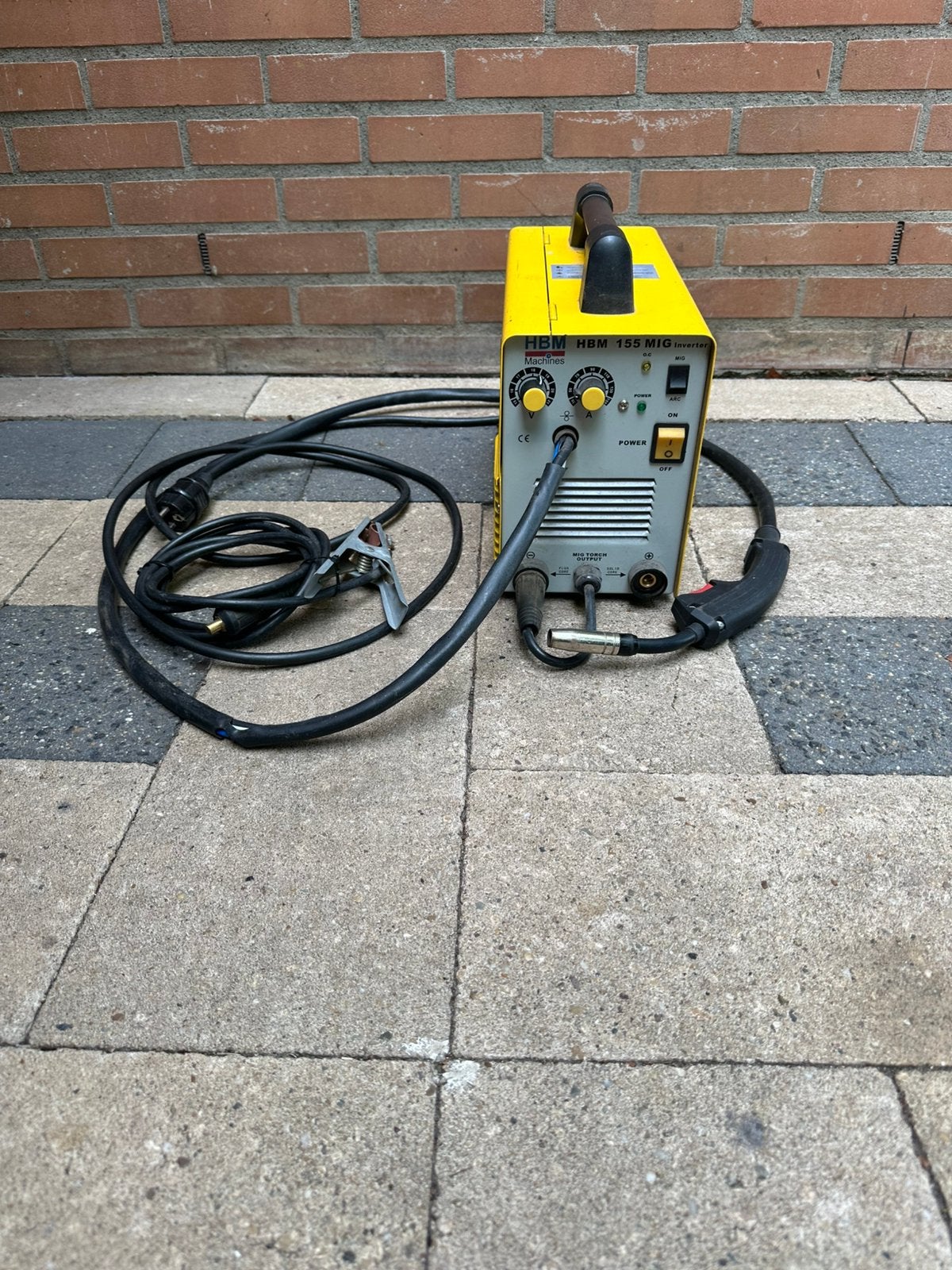 Hbm mig 155 lasapparaat, Ophalen of Verzenden, Zo goed als nieuw, Co2