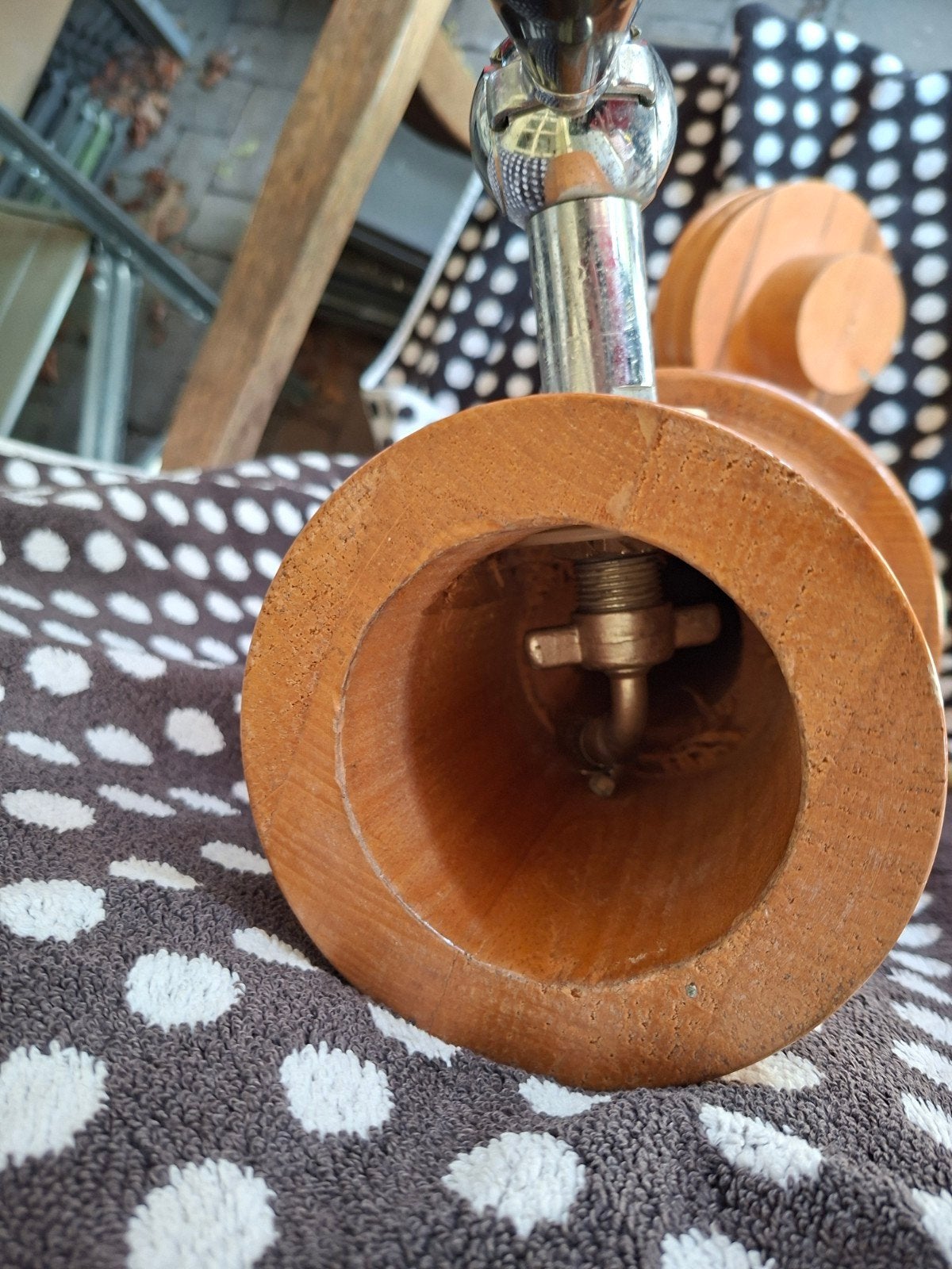Houten Bier Pomp / Tap - Vintage Stijl, Verzamelen, Ophalen of Verzenden, Gebruikt