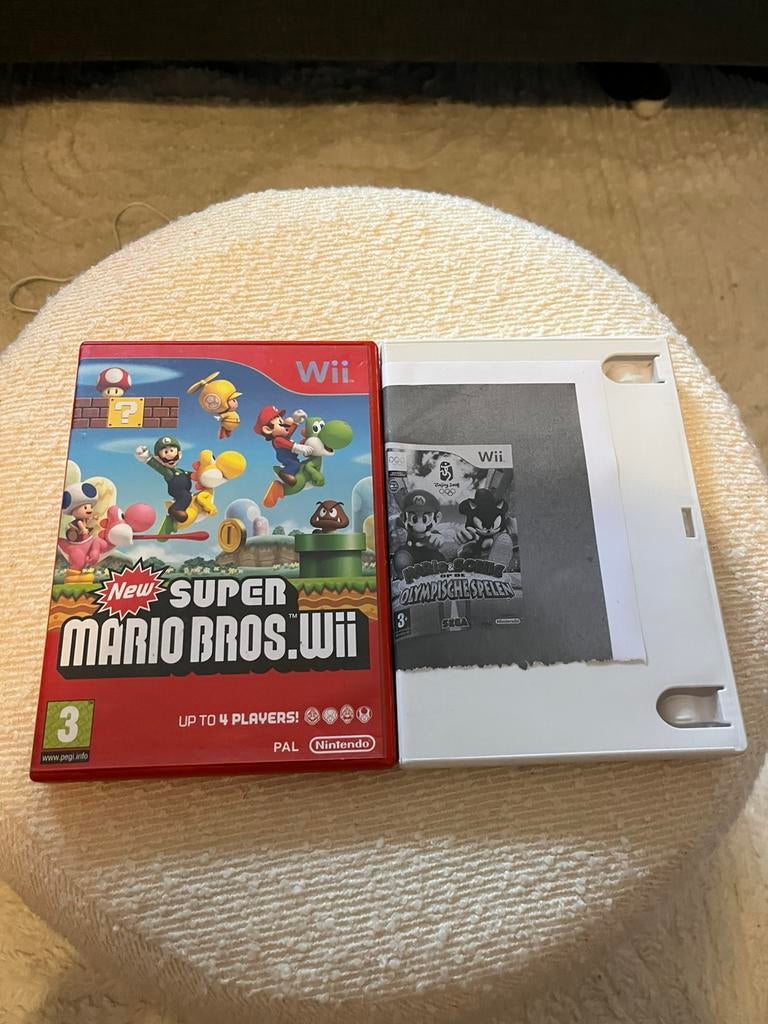 Mario Bros & Mario & Sonic op de Olympische Spelen Wii, Spelcomputers en Games, Ophalen of Verzenden, Zo goed als nieuw, Sport