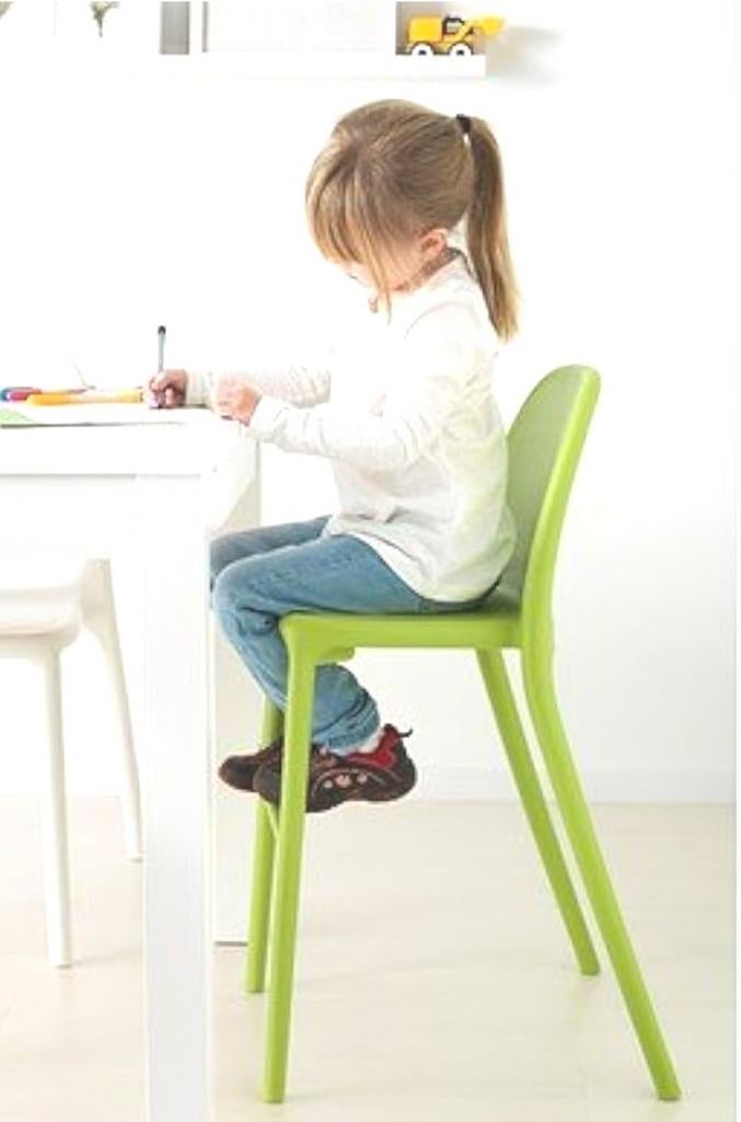Ikea kinderstoel Urban juniorstoel hoge stoel groen, Kinderen en Baby's, Kinderstoelen, Ophalen, Gebruikt, Overige typen, Aanschuifbaar
