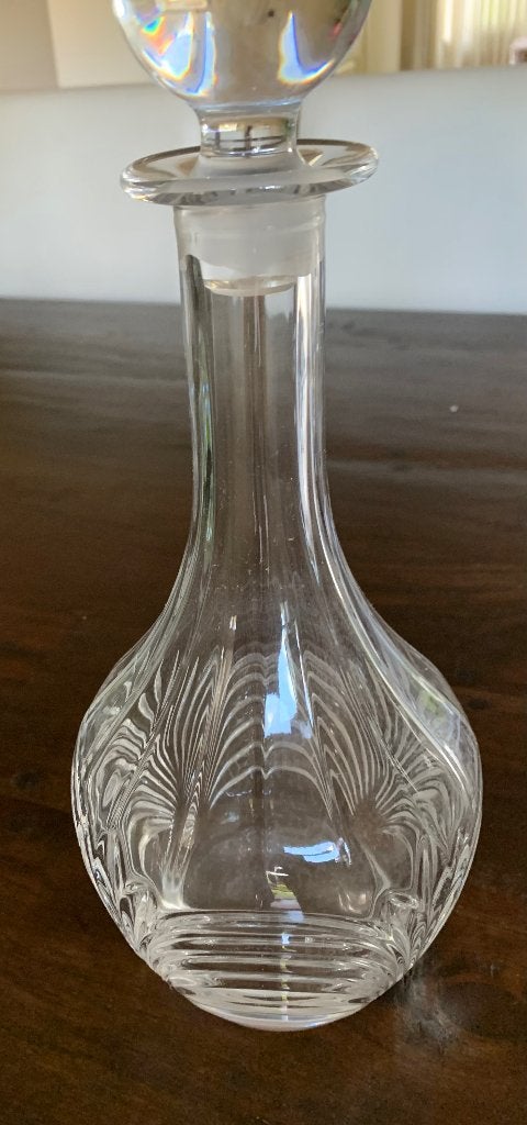 Te koop glazen karaf, Ophalen, Bord(en), Overige stijlen, Glas
