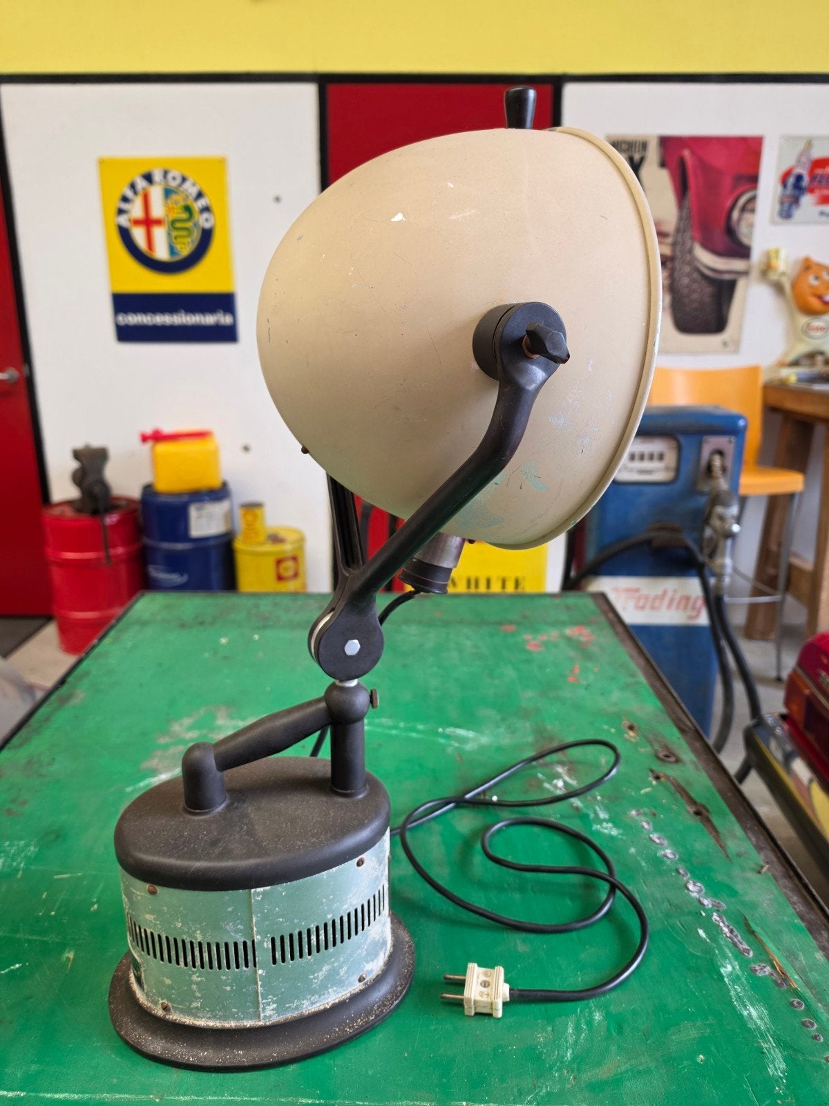 Vintage Hanau Warmtelamp - Prachtig Decoratief Stuk, Ophalen