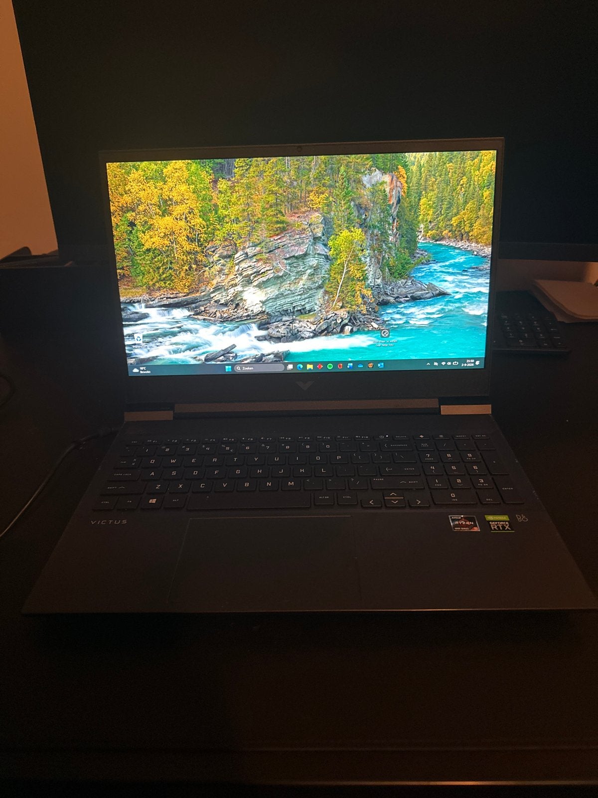 HP Victus 16 - AMD Ryzen 5 - 16GB RAM - 477GB Opslag, Computers en Software, Ophalen, Gebruikt, Met videokaart, Qwerty