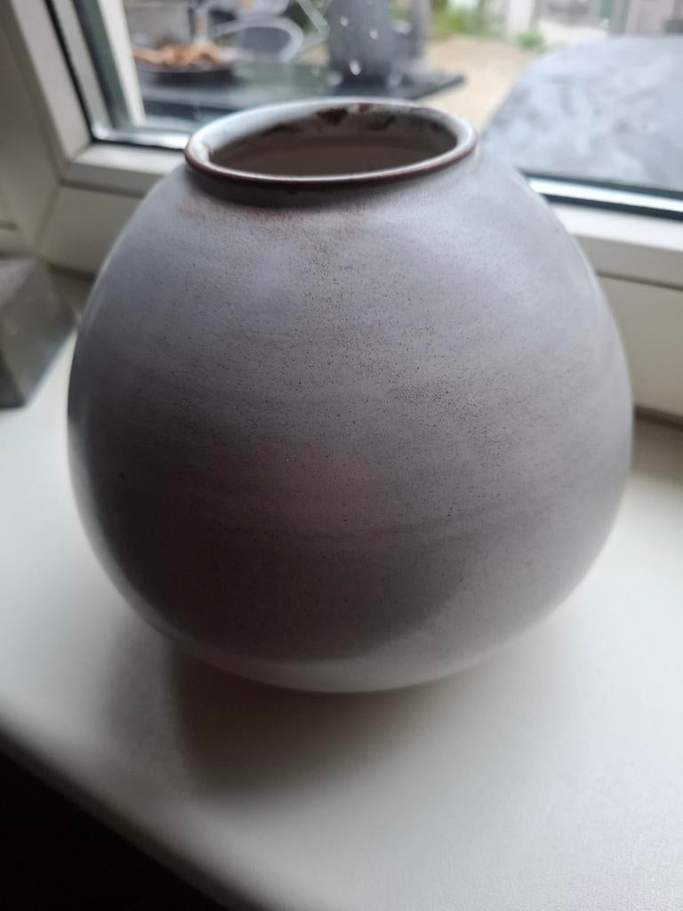 Mooie grote Mobach handwerk vaas, jaren '50, Antiek en Kunst, Ophalen of Verzenden