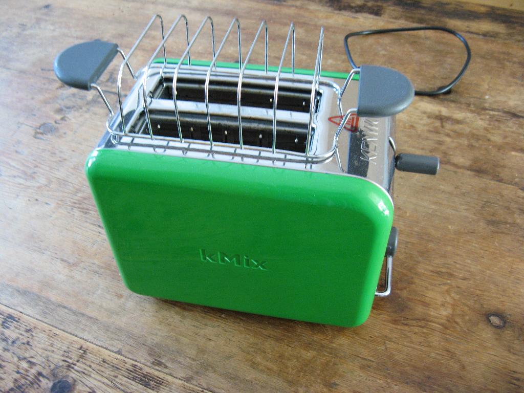 Kenwood kmix groene broodrooster ttm025, Witgoed en Apparatuur, Keukenmixers, 4 liter of meer, Ophalen, Zo goed als nieuw, 3 snelheden of meer