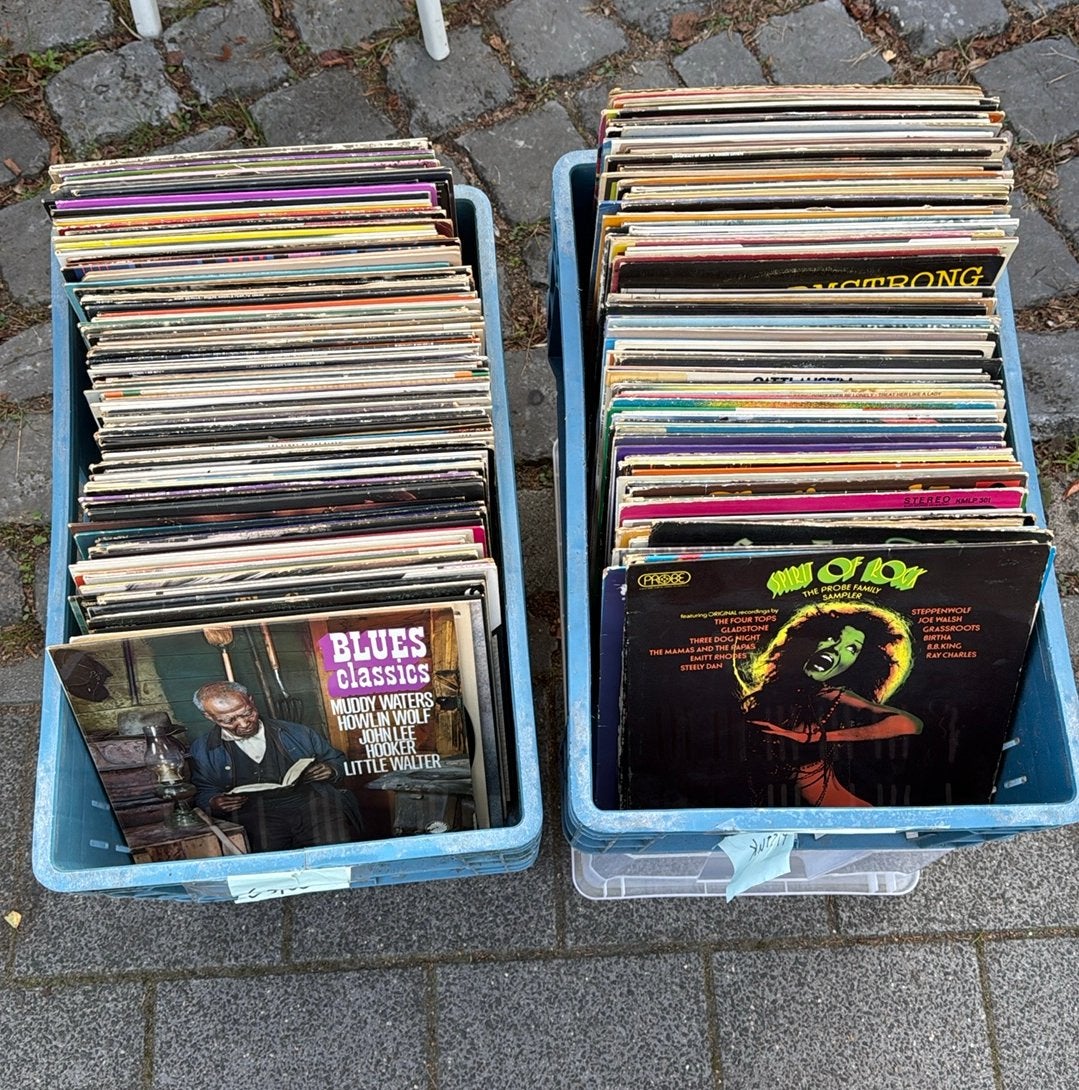 220 platen blues jazz pop verzameling, Ophalen of Verzenden, Zo goed als nieuw