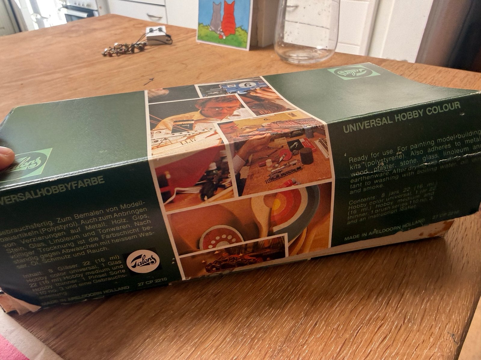 Vintage Talens Universal Hobby Colour verfset (1969), Hobby en Vrije tijd, Ophalen of Verzenden, Gebruikt, Overige typen