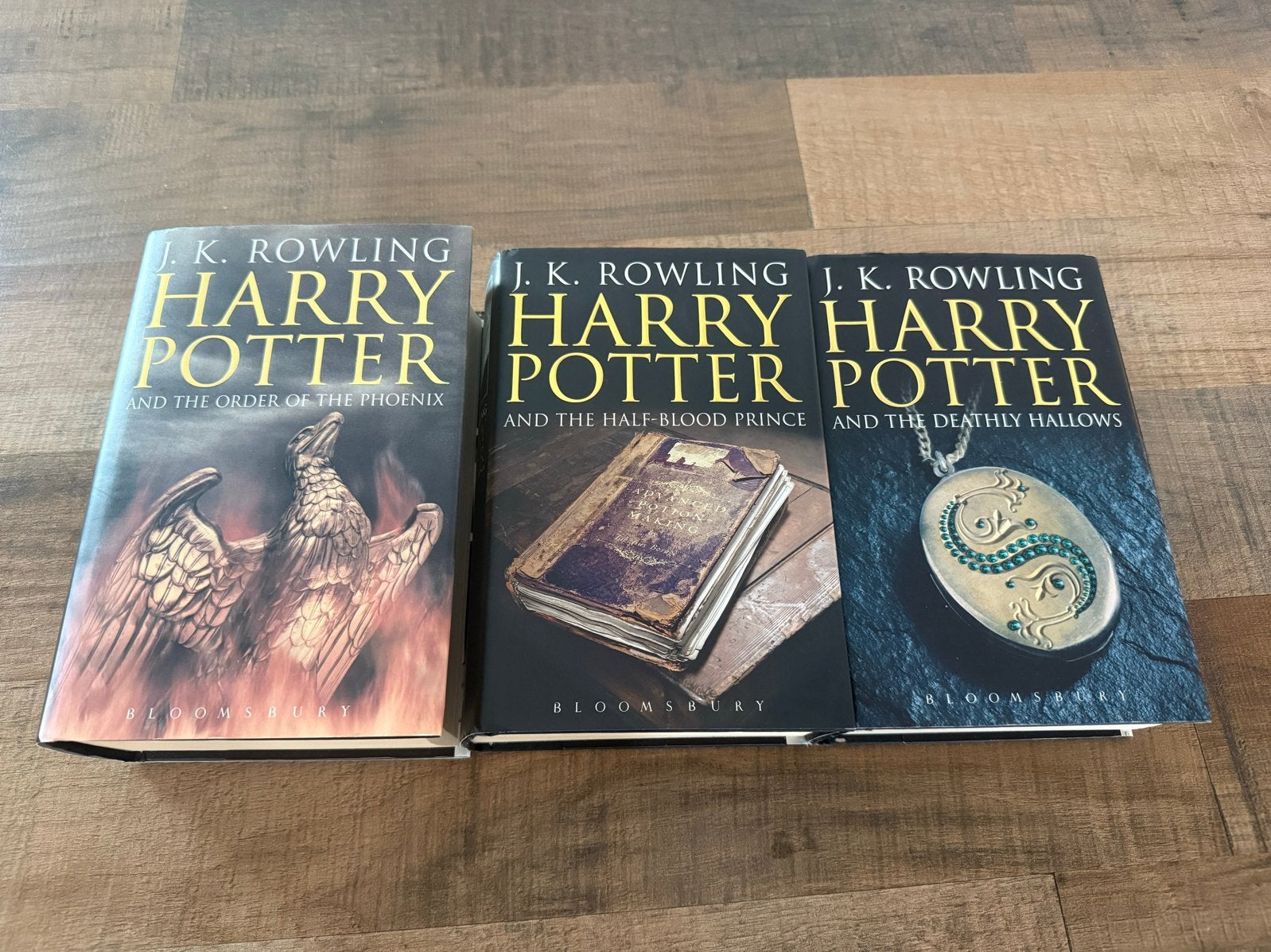 Harry Potter boeken - Deel 5, 6 en 7, Boeken, Ophalen, Zo goed als nieuw, Fictie