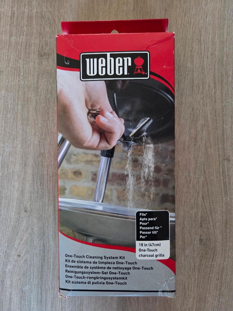 Weber 90719 / 7443 One-Touch reinigingssysteem voor 47cm, Tuin en Terras, Barbecue-accessoires, Ophalen of Verzenden, Nieuw, Weber
