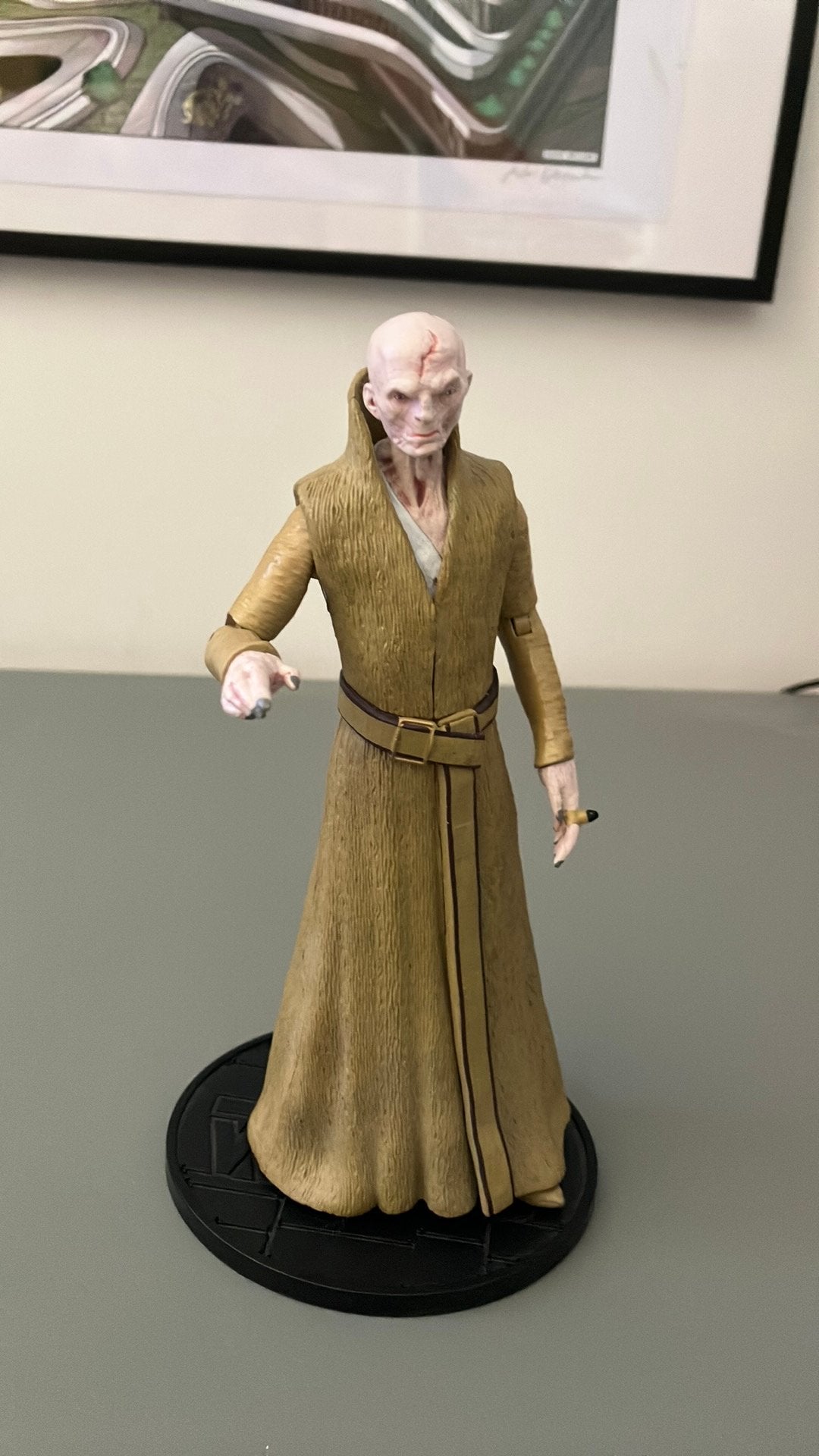 Star Wars Supreme Leader Snoke Die Cast actiefiguur, Ophalen, Zo goed als nieuw, Actiefiguurtje