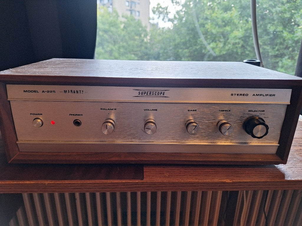 marantz versterker - superscope  A-225, Gebruikt, Ophalen, Marantz, Minder dan 60 watt